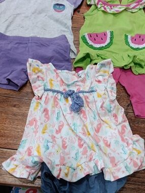 Three Matching Sets For Girls 12 Months